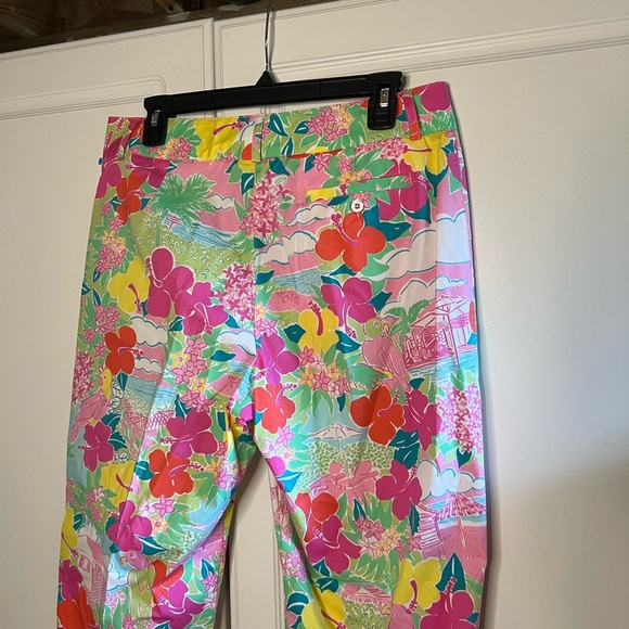 Vintage Lilly Pulitzer Tropical Pants - Picture 9 of 10
